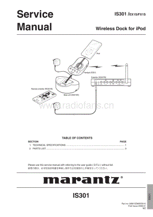 Marantz-IS301-wd-sm 维修电路原理图.pdf