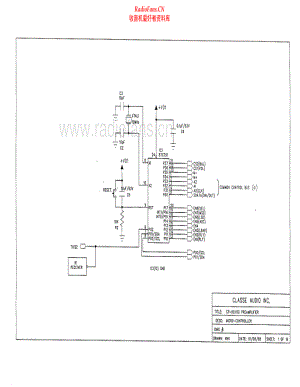 Classe-CP60-pre-sm维修电路原理图.pdf