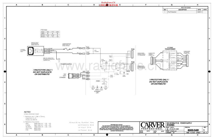 Carver-ZR-amp-sch维修电路原理图.pdf_第1页