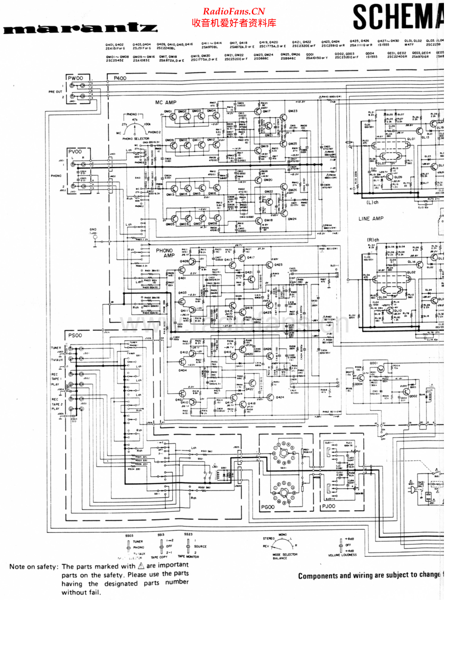 Marantz-SC6-pre-sch 维修电路原理图.pdf_第1页