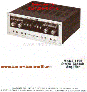 Marantz-1150-int-sch 维修电路原理图.pdf