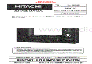 Hitachi-AXC50-mc-sm 维修电路原理图.pdf