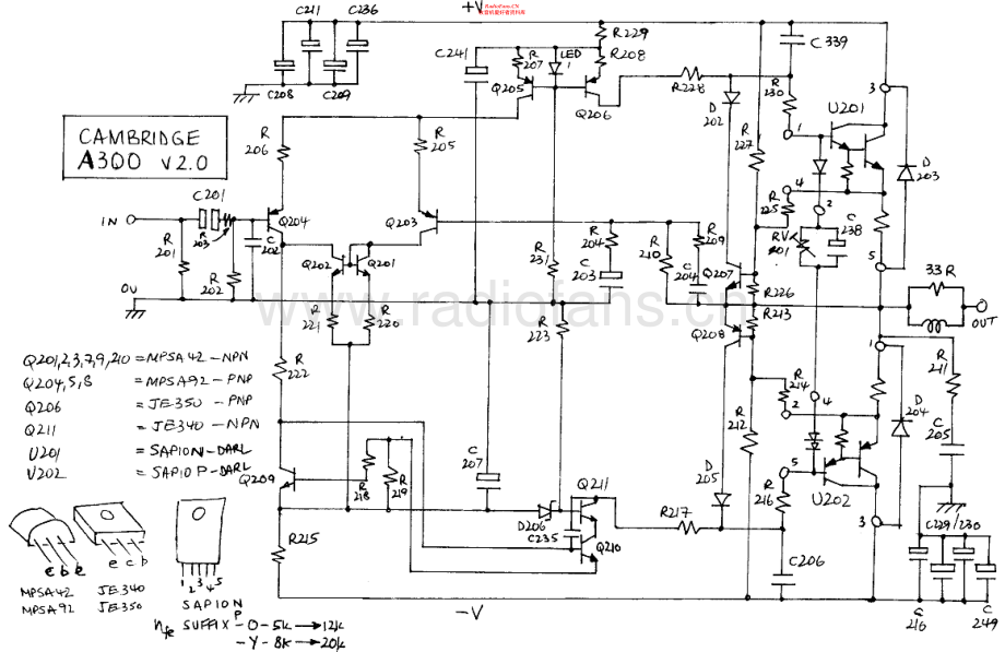 Cambridge-A300-pwr-sch维修电路原理图.pdf_第1页