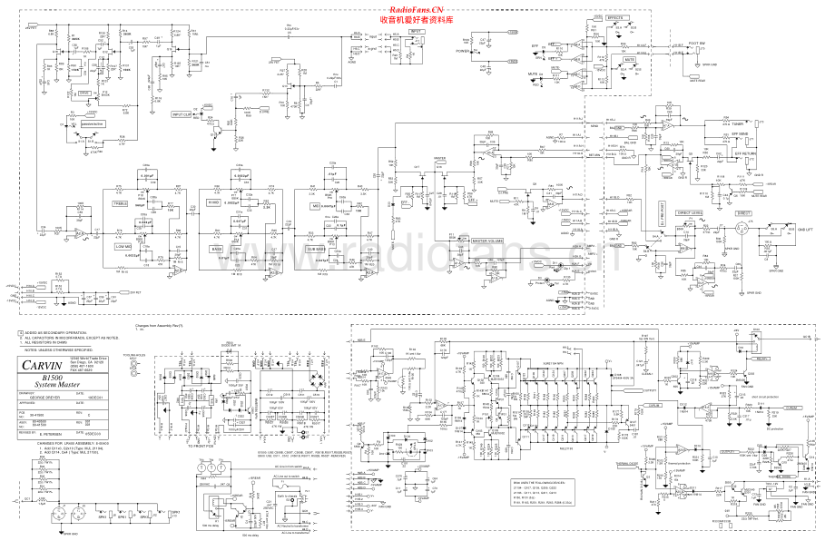 Carvin-B1500-pre-sch维修电路原理图.pdf_第1页