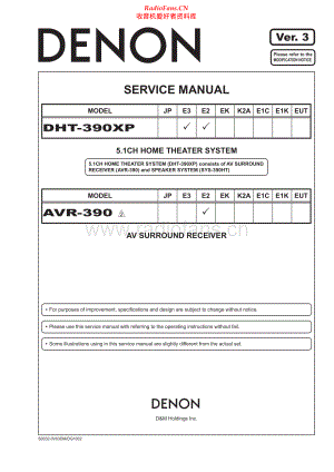 Denon-DHT390XP-avr-sm维修电路原理图.pdf