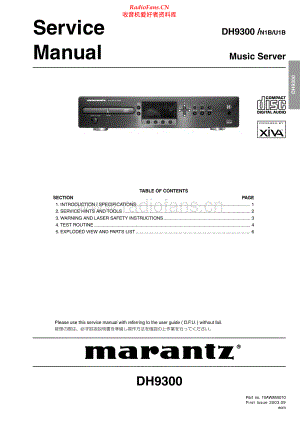 Marantz-DH9300-ms-sm 维修电路原理图.pdf