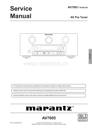 Marantz-AV7005-avr-sm 维修电路原理图.pdf