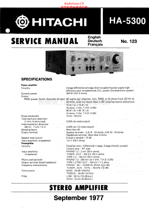 Hitachi-HA5300-int-sm 维修电路原理图.pdf