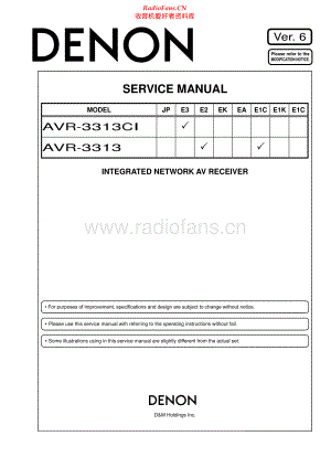 Denon-AVR3313-avr-sm维修电路原理图.pdf