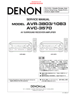 Denon-AVC3570-avr-sm维修电路原理图.pdf