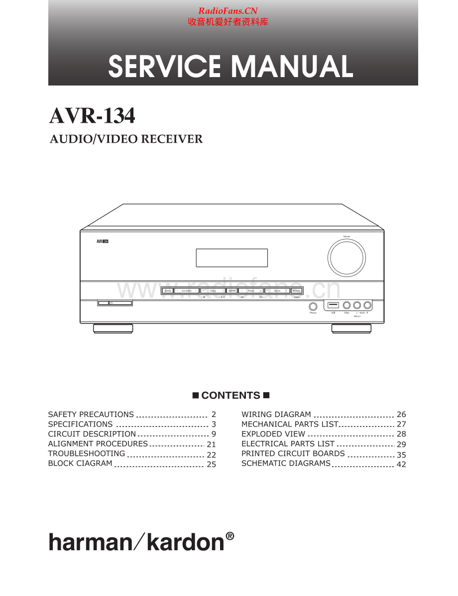 HarmanKardon-AVR134-avr-sm维修电路原理图.pdf_第1页