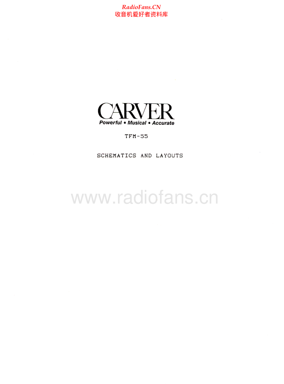 Carver-TFM55-pwr-sch维修电路原理图.pdf_第1页