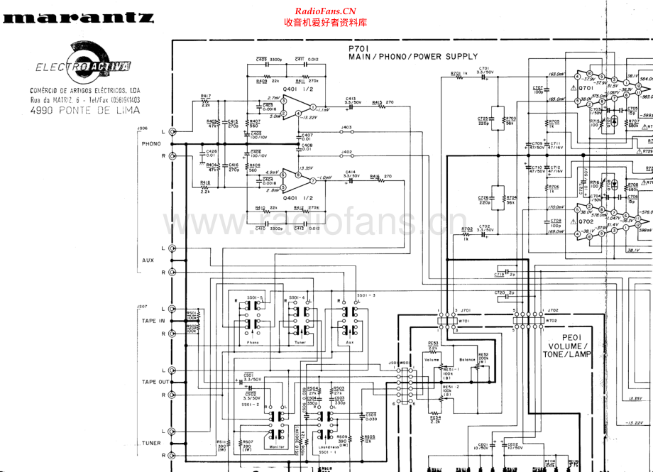 Marantz-PM151-int-sch 维修电路原理图.pdf_第2页