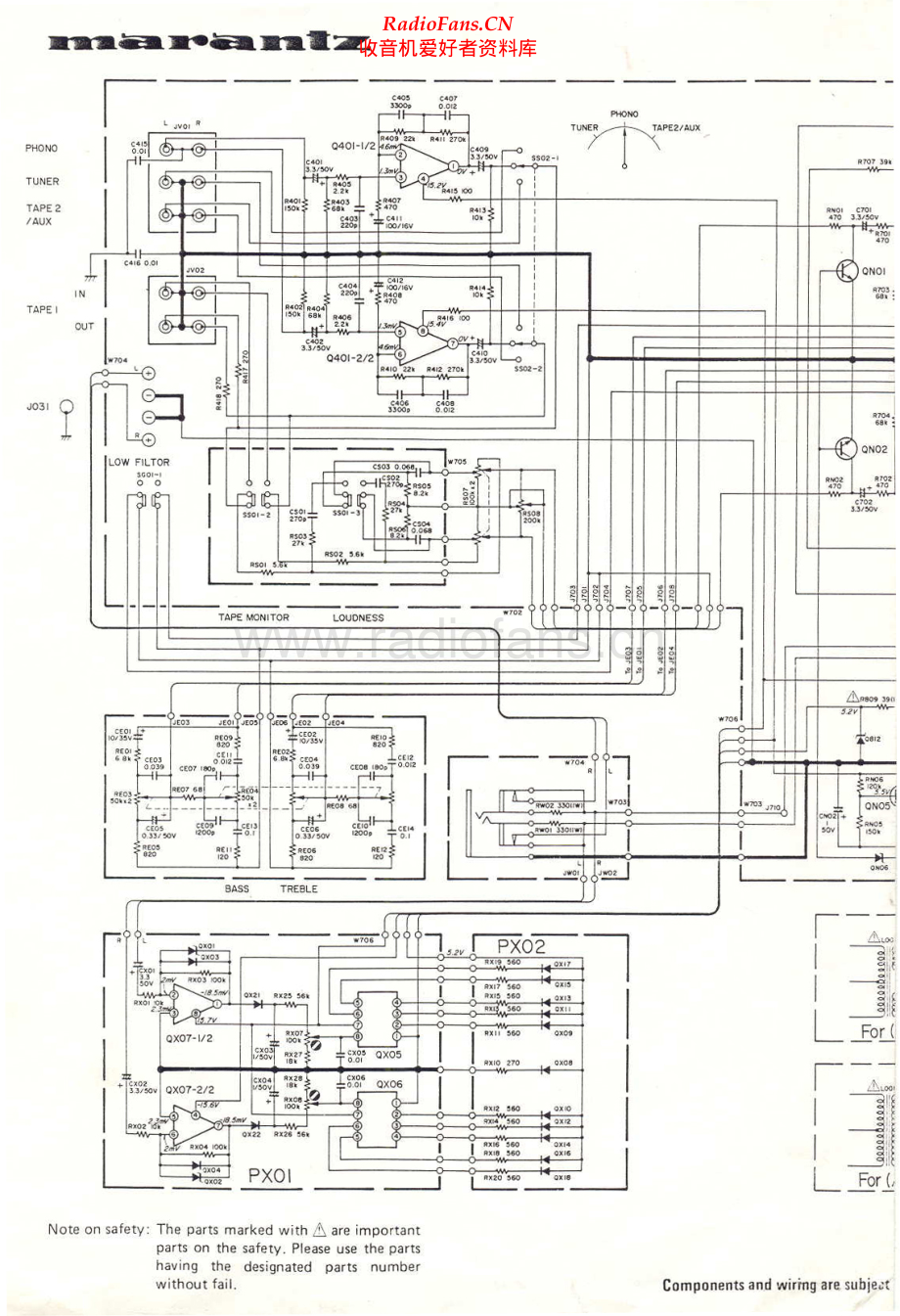 Marantz-PM310-int-sch 维修电路原理图.pdf_第1页