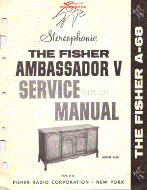 Fisher-68-mc-sm维修电路原理图.pdf