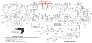 Bogen-DB230A-int-sch维修电路原理图.pdf
