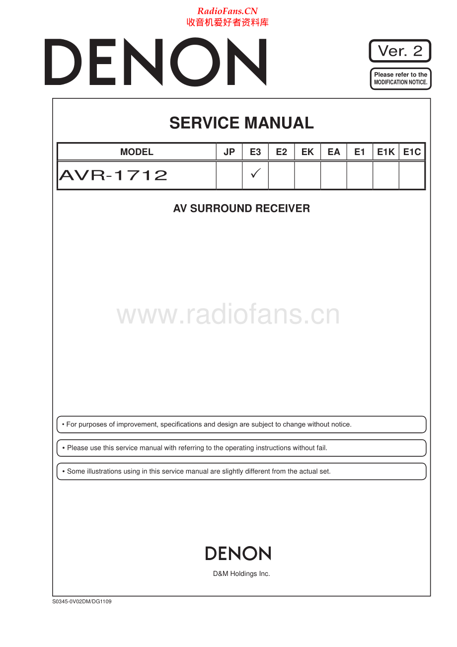 Denon-AVR1712-avr-sm维修电路原理图.pdf_第1页