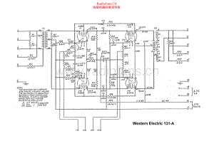 WesternElectric-WE131A-amp-sch 维修电路原理图.pdf