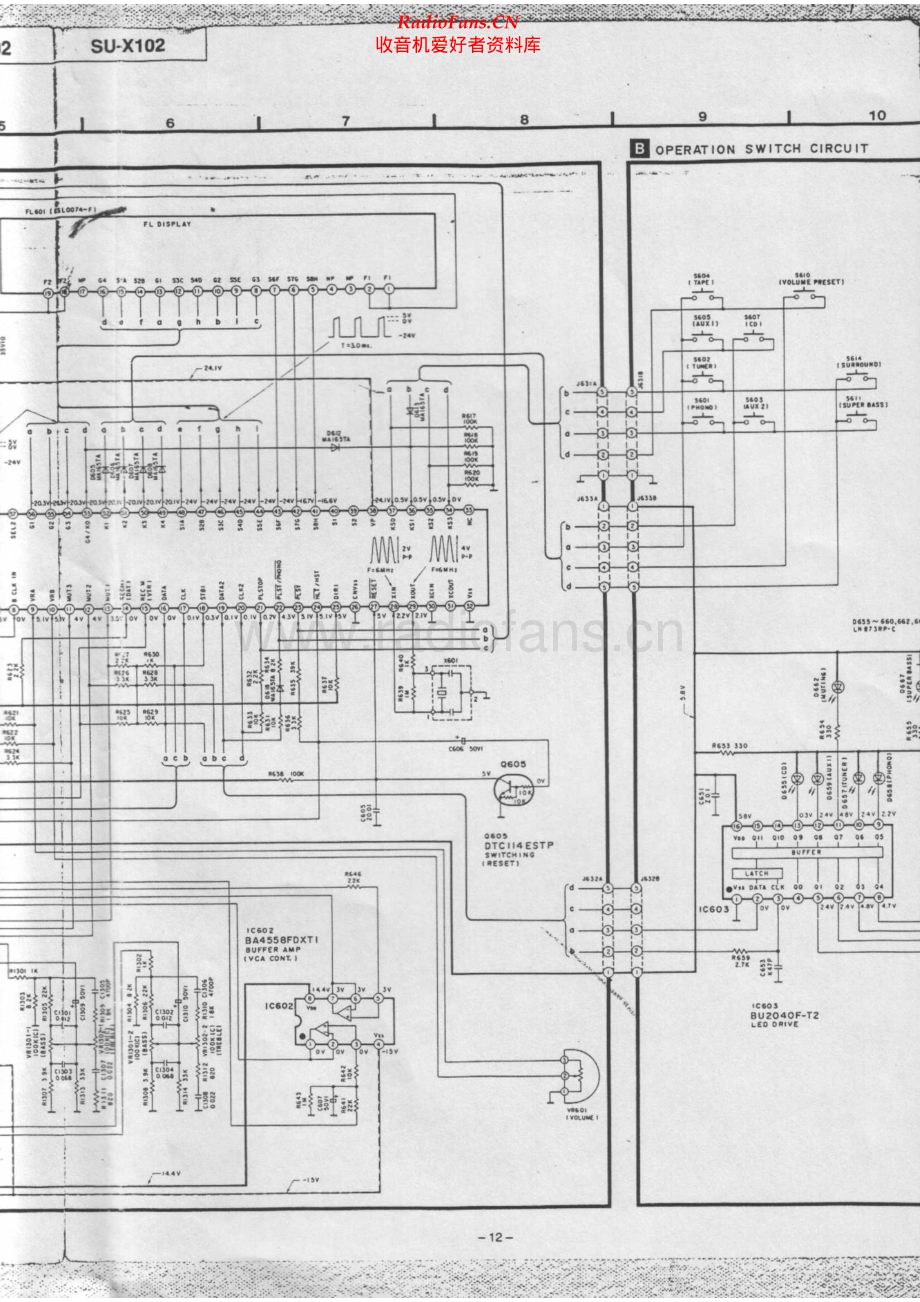 Technics-SUX102-sur-sch 维修电路原理图.pdf_第2页