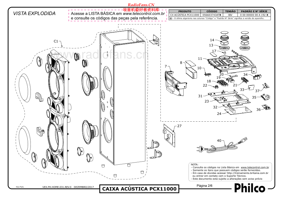 Philco-PCX11000-spk-sch 维修电路原理图.pdf_第2页