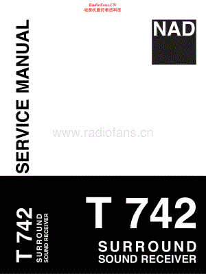 NAD-T742-avr-sm(1) 维修电路原理图.pdf