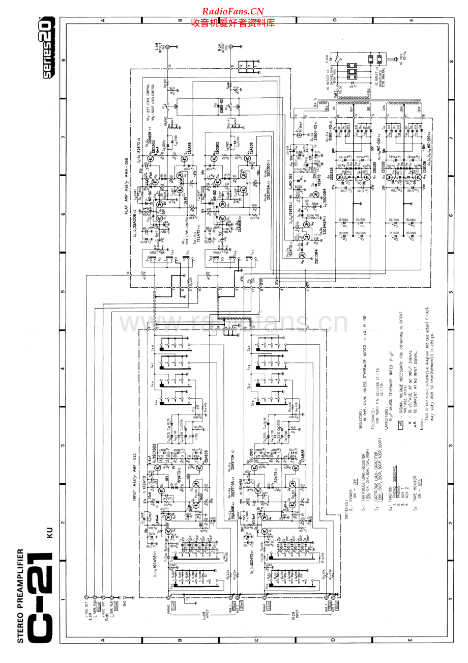 Pioneer-C21-pre-sch 维修电路原理图.pdf_第1页