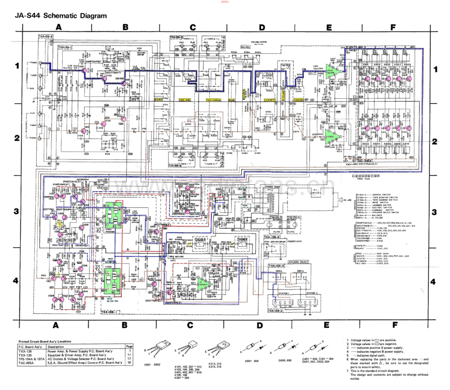 JVC-JAS44-int-sch 维修电路原理图.pdf_第1页