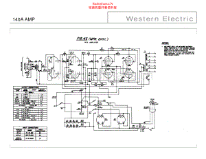 WesternElectric-142A-pwr-sch2 维修电路原理图.pdf
