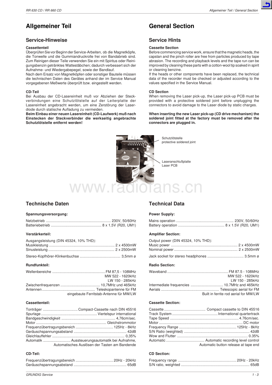 Grundig-RR630CD-tr-sm维修电路原理图.pdf_第3页