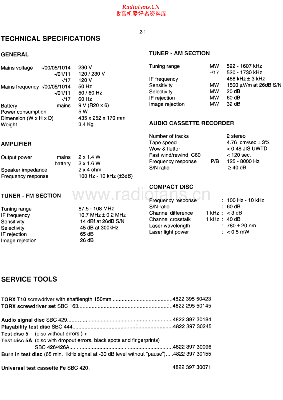 Philips-AZ1030-gb-sm 维修电路原理图.pdf_第2页