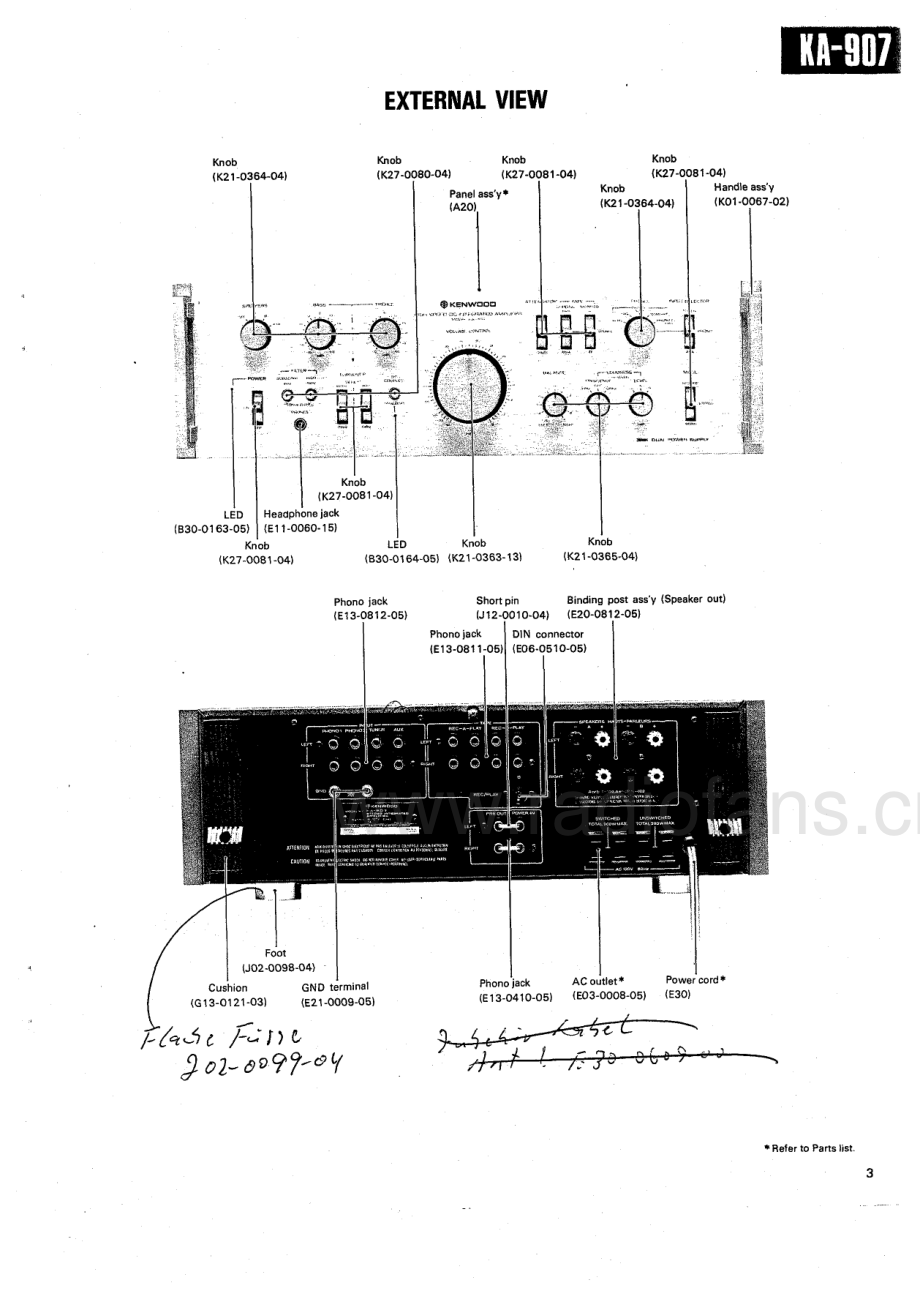 Kenwood-KA907-int-sm 维修电路原理图.pdf_第3页