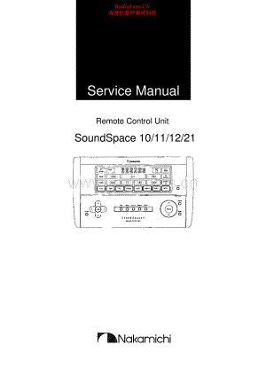 Nakamichi-SoundSpace11-rem-sm 维修电路原理图.pdf
