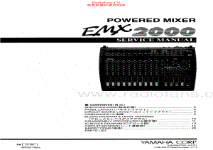 Yamaha-EMX2000-mix-sm 维修电路原理图.pdf