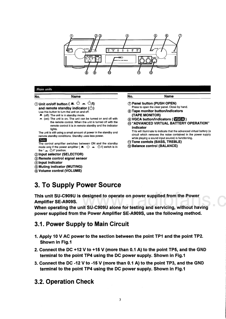 Technics-SUC909U-pre-sm2(1) 维修电路原理图.pdf_第3页