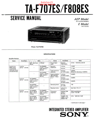 Sony-TAF707ES-int-sm 维修电路原理图.pdf