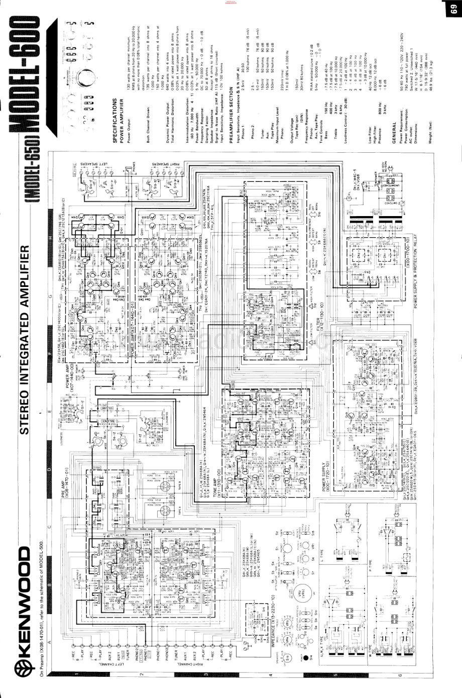 Kenwood-M600-int-sch 维修电路原理图.pdf_第1页