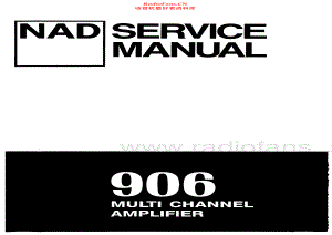 NAD-906-avr-sm1 维修电路原理图.pdf
