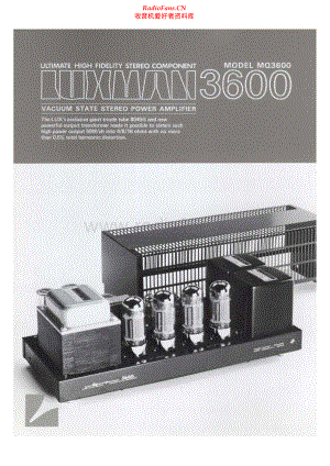 Luxman-MQ3600-pwr-sm 维修电路原理图.pdf