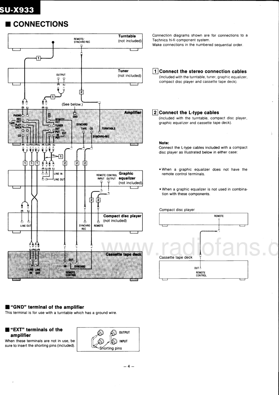 Technics-SUX933-int-sm 维修电路原理图.pdf_第3页