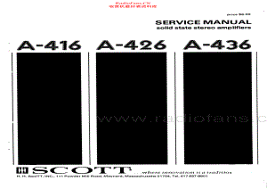 HHScott-A436-int-sm 维修电路原理图.pdf