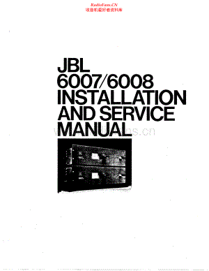 JBL-6007-pwr-sm 维修电路原理图.pdf
