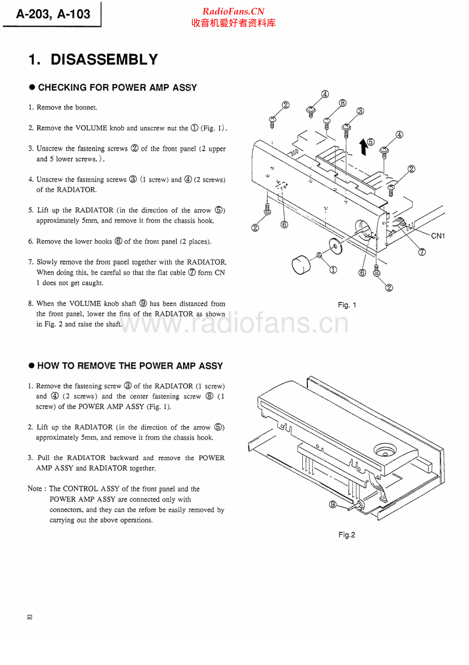 Pioneer-A103-int-sm 维修电路原理图.pdf_第2页