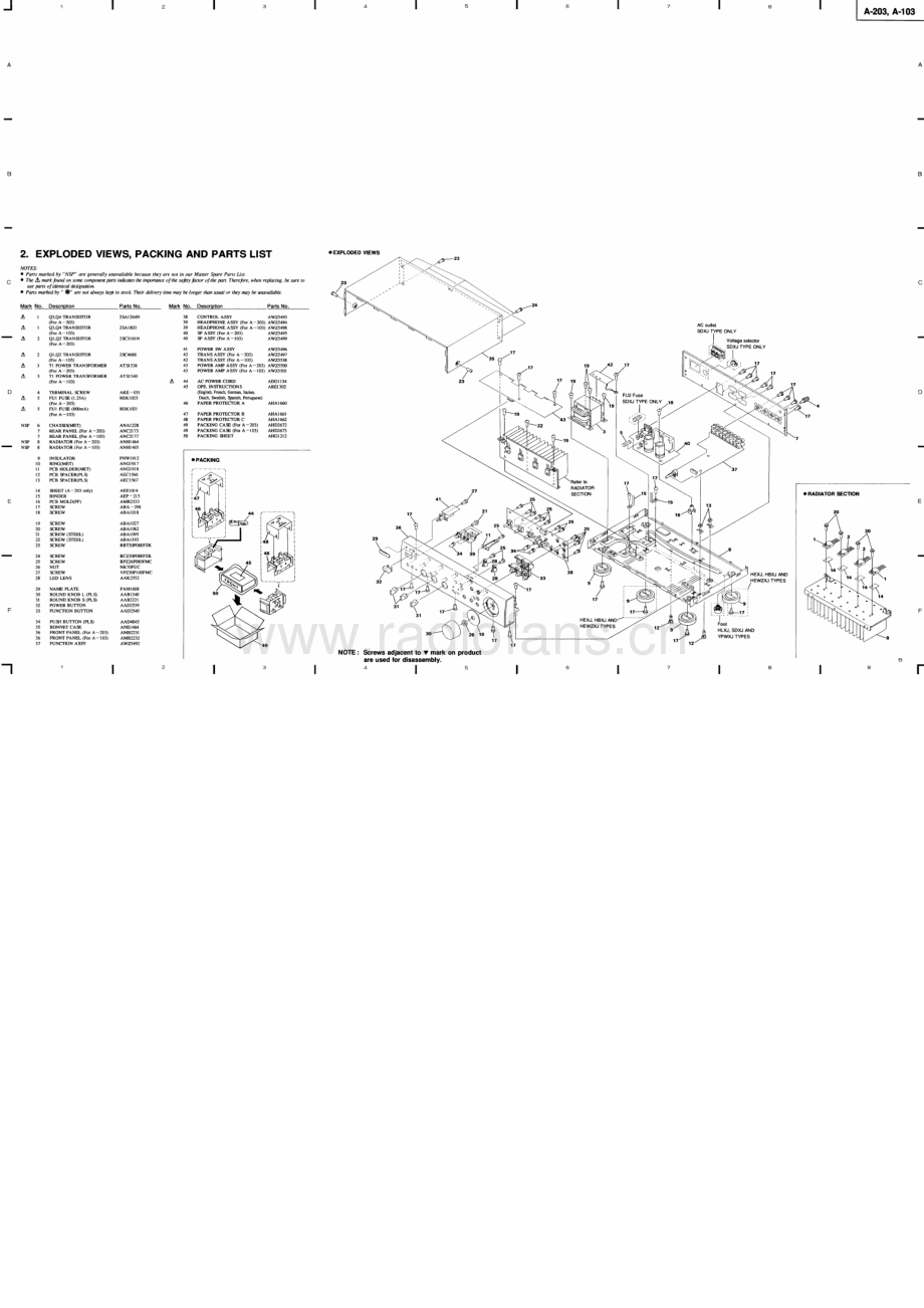 Pioneer-A103-int-sm 维修电路原理图.pdf_第3页