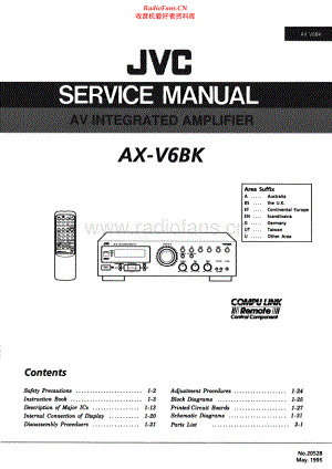 JVC-AXV6BK-int-sm 维修电路原理图.pdf