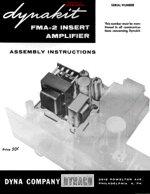 Dynaco-FMA2-pwr-sm维修电路原理图.pdf