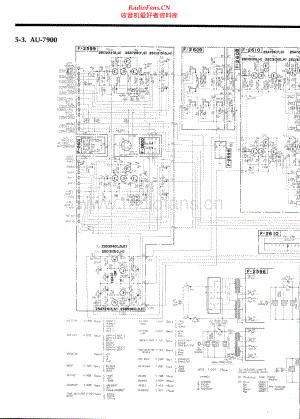 Sansui-AU7900-int-sch1 维修电路原理图.pdf