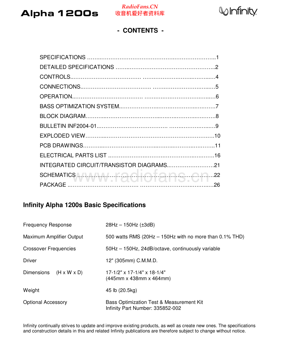 Infinity-Alpha1200S-sub-sm 维修电路原理图.pdf_第2页