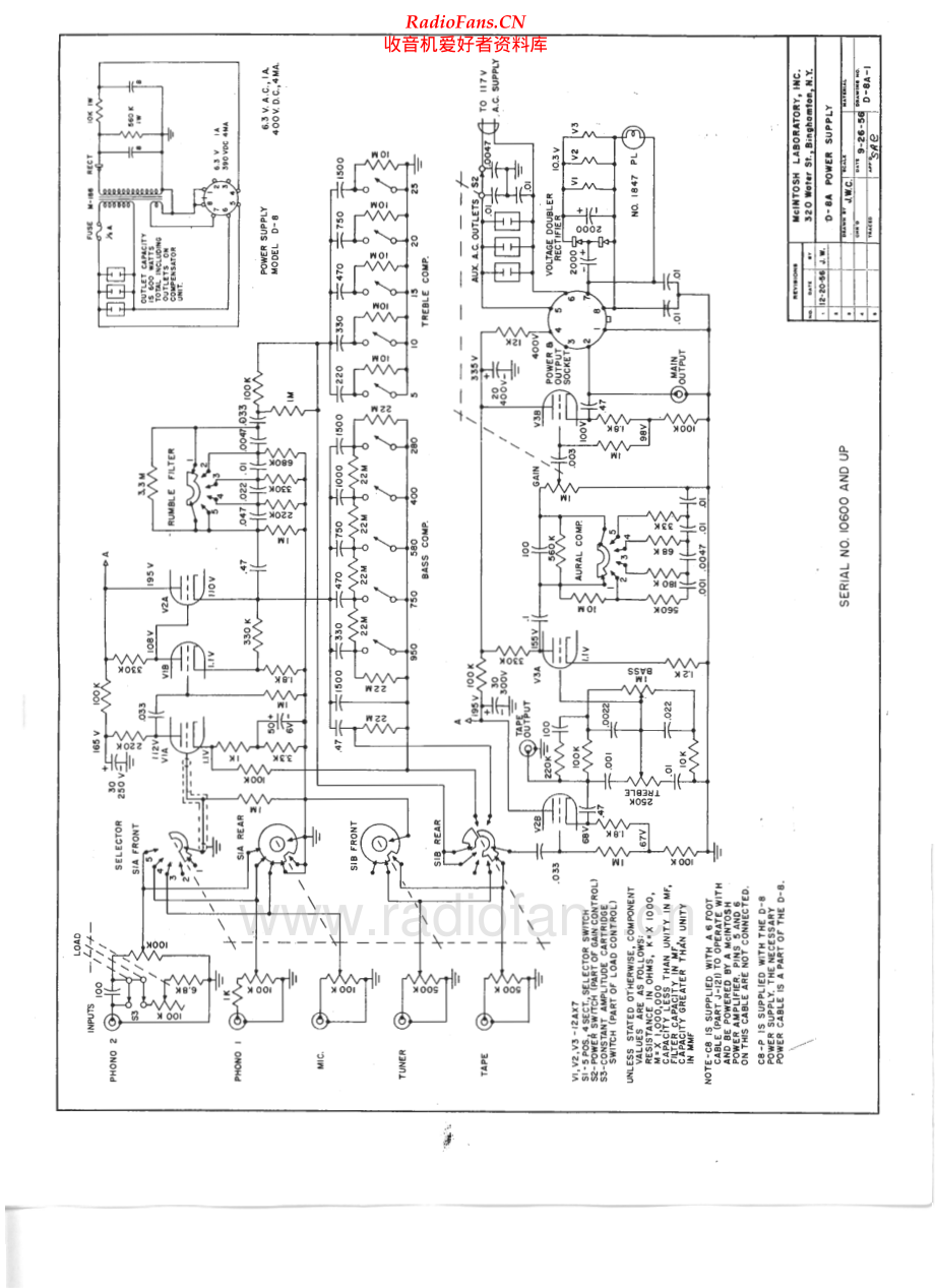 McIntosh-D8A-psu-sch 维修电路原理图.pdf_第1页