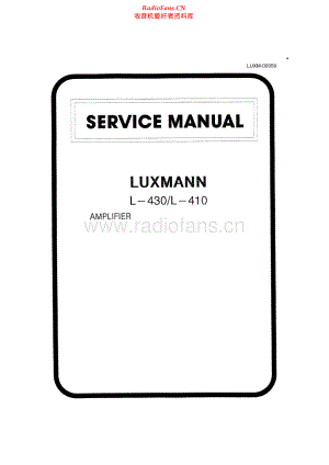 Luxman-L430-int-sch 维修电路原理图.pdf