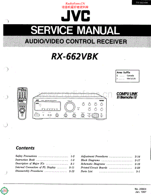 JVC-RX662VBK-avr-sm 维修电路原理图.pdf